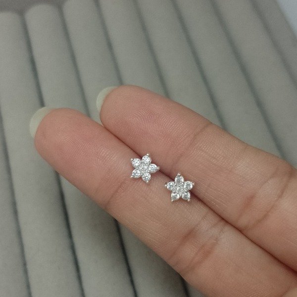 Producto - Aros flor PL925 300188 - 0