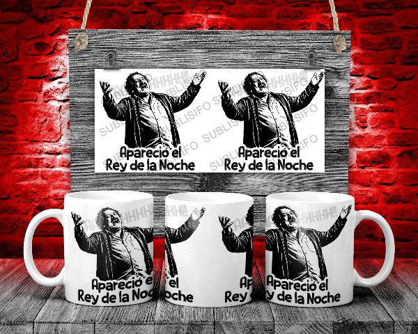 Producto - Apareció el Rey de la Noche [Mario Borges] [Stencil Art]