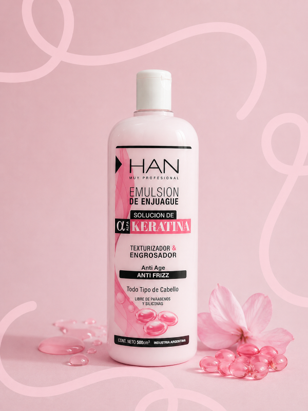 Producto - Acondicionador ALFA Keratina Reparación Capilar 500 ml HAN