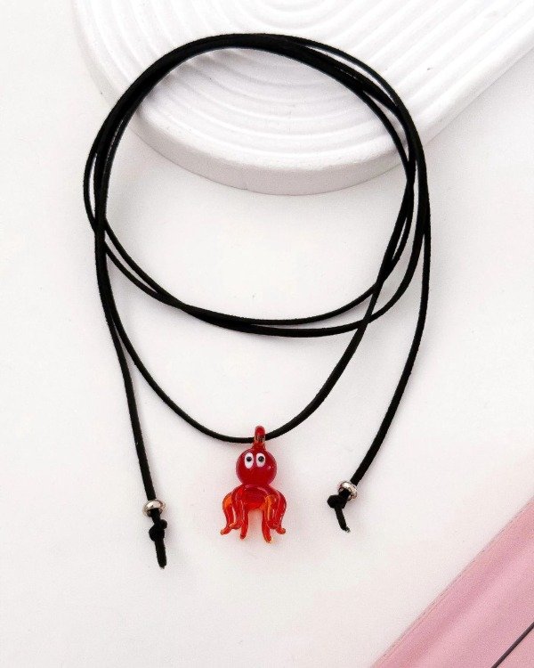 Producto - Collar Gamuza Pulpi