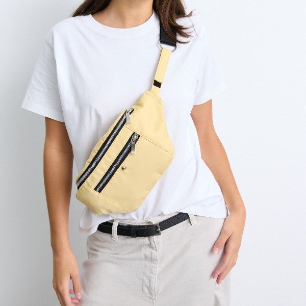 Producto - Riñonera tela Amarillo pastel