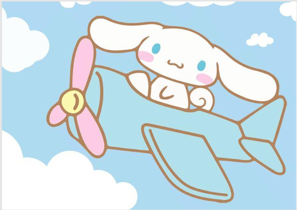 Producto - Lamina comestible rectangular cinnamoroll 2