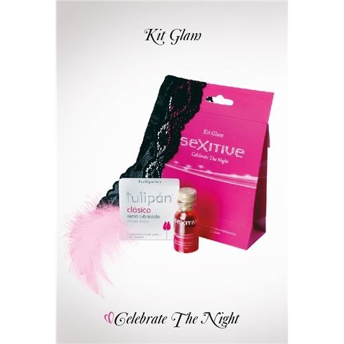 Producto - JUEGO Kit Glam Fucsia  Celebrate The Night SEXITIVE