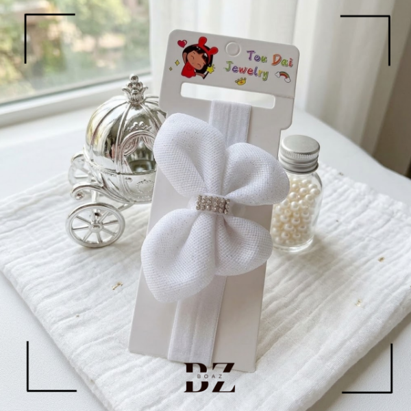 Producto - VINCHAS CINTA CON APLIQUE DE TELA X 12 1739-4 - 4