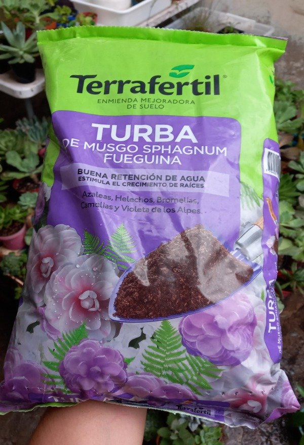 Producto - Turba de musgo (ideal carnivoras)