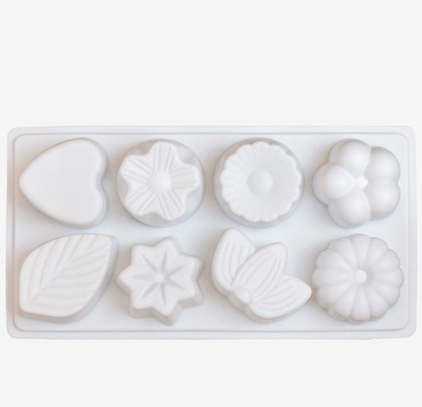 Producto - MOLDE SILICONA FLORES Y HOJA