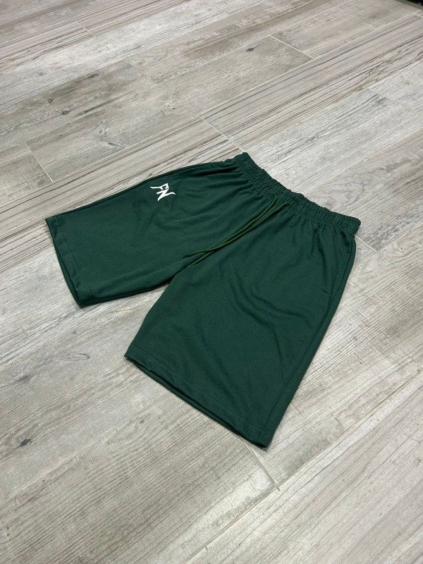 Producto - Bermuda Basic Verde Botella