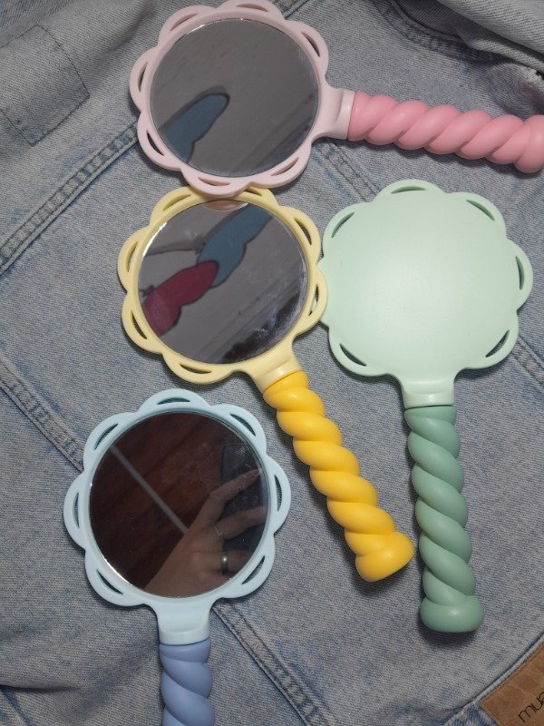 Producto - Espejo de mano flor