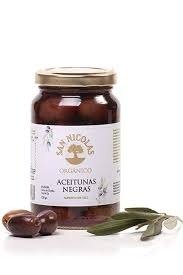 Producto - Aceitunas Negras Organicas Olivares San nicolas x 3 unidades x 500 grs
