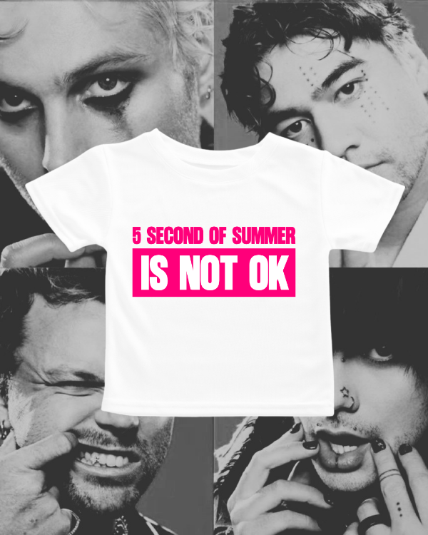 Producto - 5SOS is not ok- baby tee