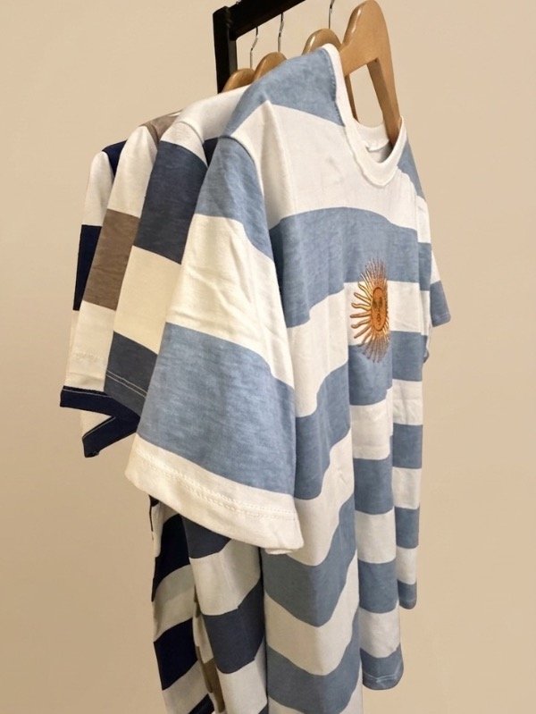 Producto - Remera sol rayas anchas