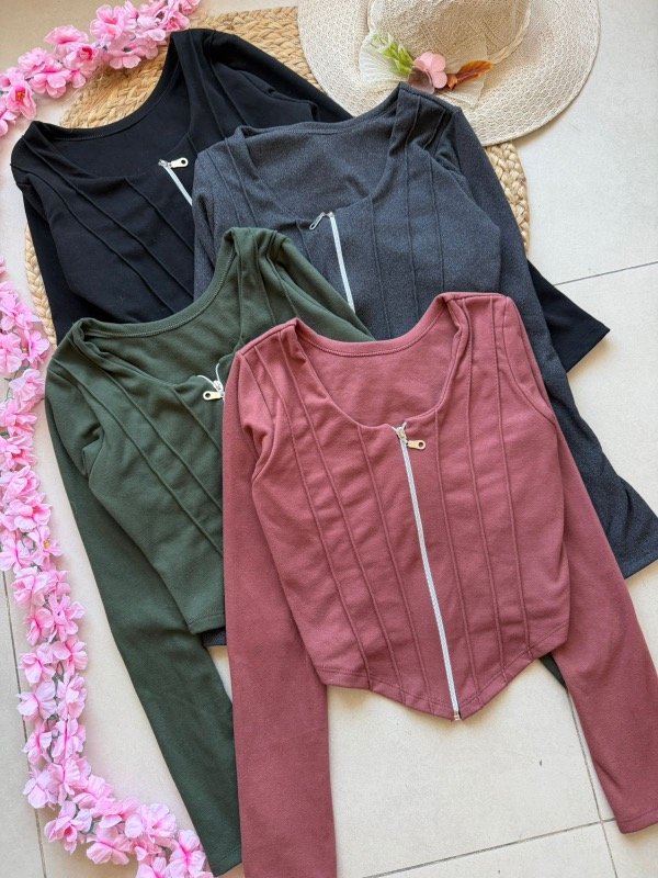 Producto - Camiseta con cierre darlon