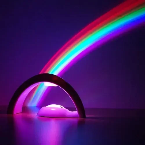 Producto - PROYECTOR ARCOIRIS A PILA