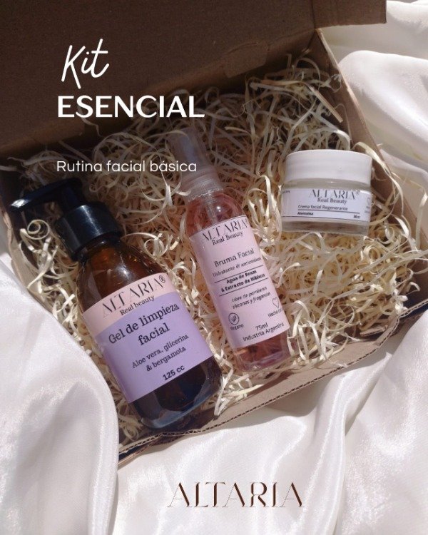 Producto - Kit facial esencial 3 pasos