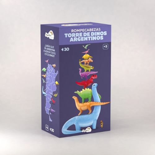 Producto - Rompecabezas Torre de Dinos Argentinos