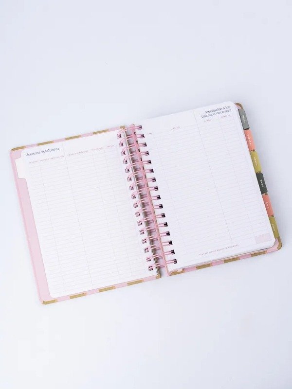 Producto - Agenda Docente Diaria A5 FW 2027 - Blur - 5