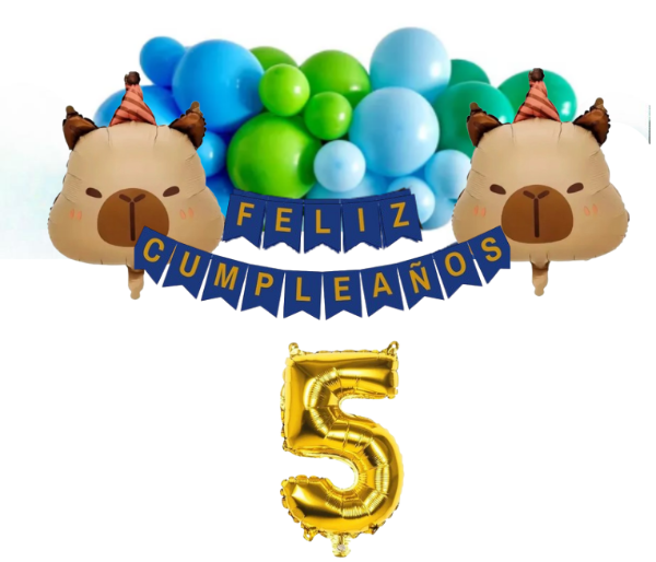 Producto - Set capibara 30 piezas