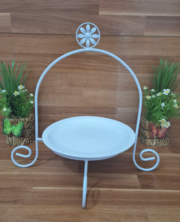 Producto - BASE PLATO  CON FLOR