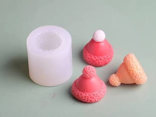Producto - Molde Mini Gorro (el molde es rosa) 5124 - 1
