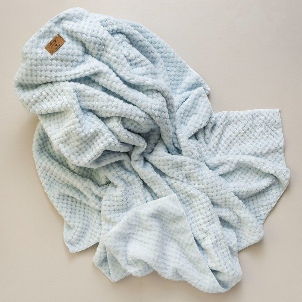 Producto - Manta Honey celeste