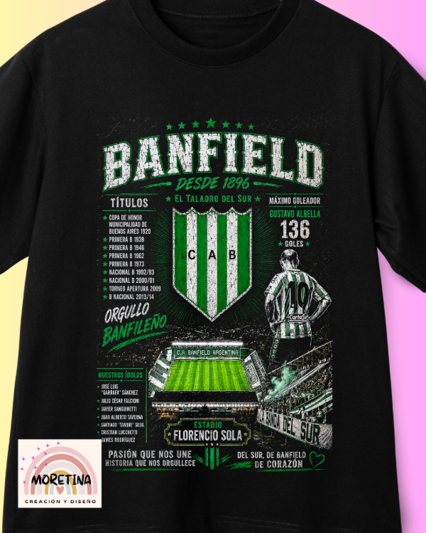 Producto - Remera de club Banfield