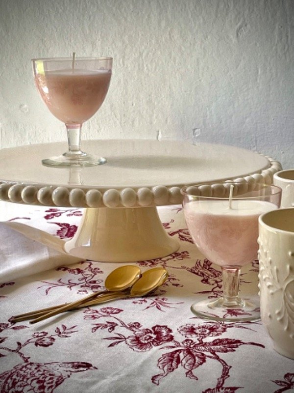 Producto - Plato c pie c perlas