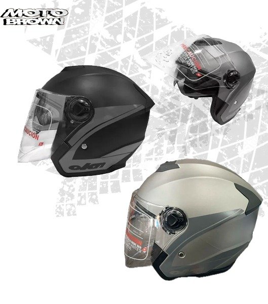 Producto - Casco OKN9 doble visor abierto