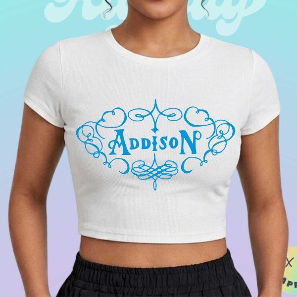 Producto - Baby Tee Addison Rae #6 - 0