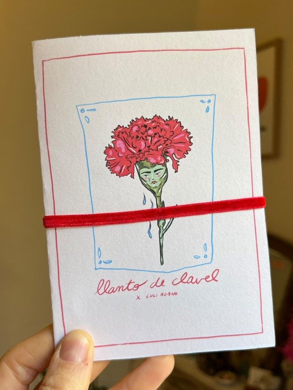 Producto - Fanzine LLANTO DE CLAVEL
