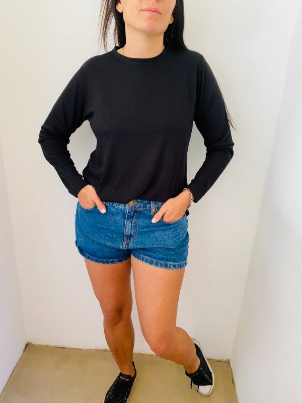 Producto - Sweater FLORA de lanilla de VERANO