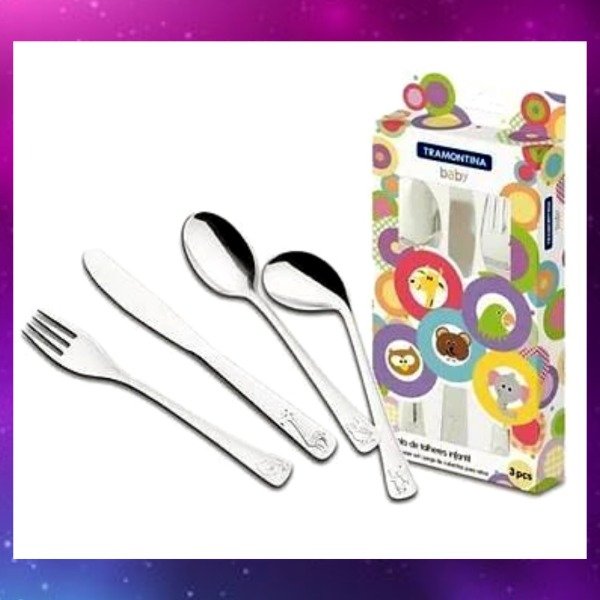Producto - Cubierto Tramontina niños x4