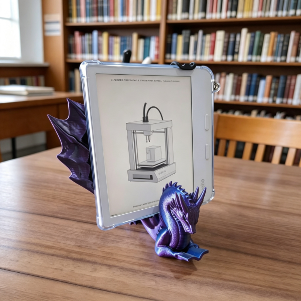 Producto - Soporte Dragón Para E-Reader Libro Celular o Tablet