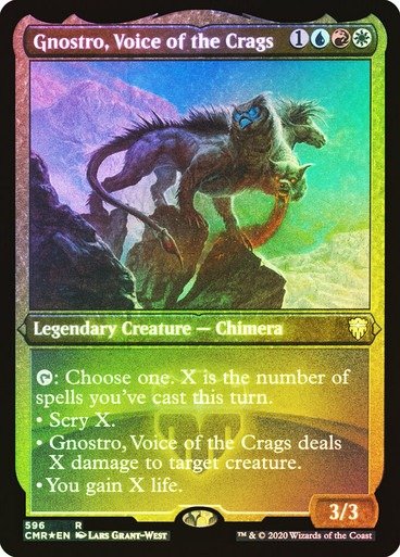 Producto - Gnostro, Voice of the Crags (Foil Etched)