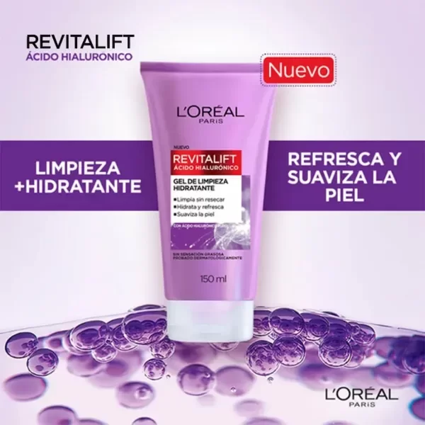 Producto - GEL LIMPIEZA FACIAL AC. HIALURONICO (TODO TIPO DE PIEL) - LOREAL