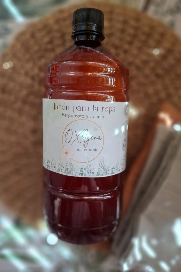 Producto - Jabón para ropa Botella PET ámbar 1lt