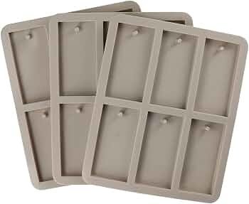 Producto - Molde etiqueta-tagg aromaticas , perfumadas rectangular x 6
