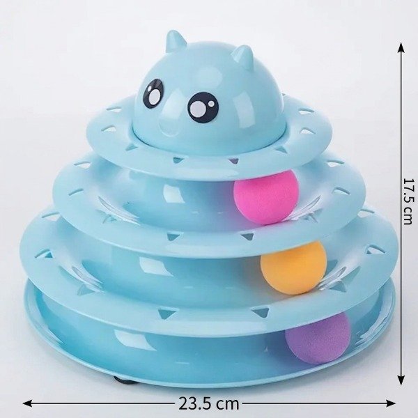 Producto - Juguete interactivo paga gato 3 niveles - 2