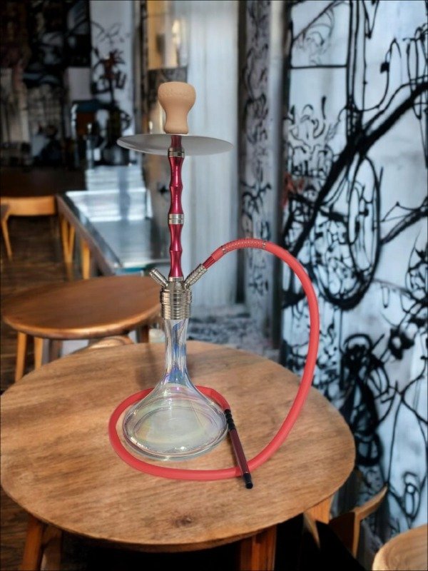 Producto - Narguile Premium Acero 70cm Blunt Rey