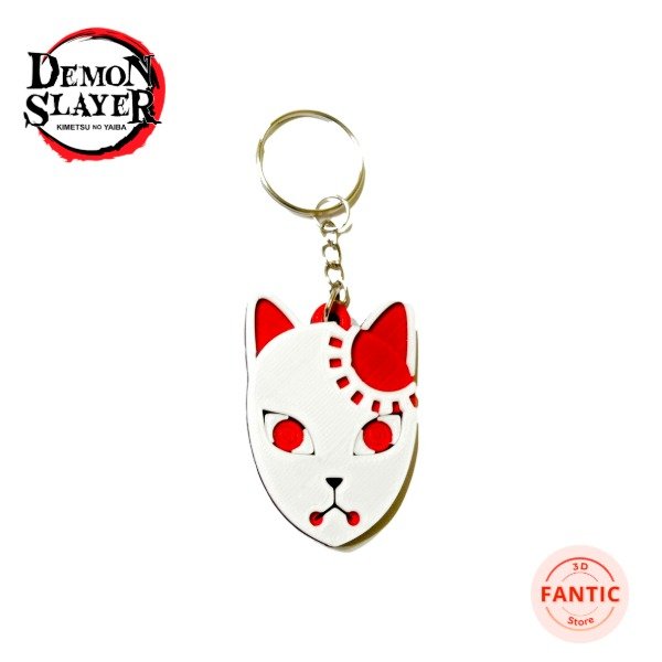 Producto - LLAVERO TANJIRO MASK - DEMON SLAYER