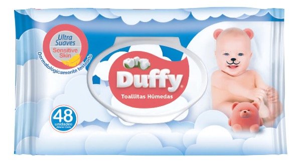 Producto - Toallitas húmedas duffy con tapa