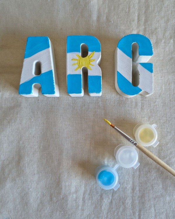 Producto - Letras para pintar