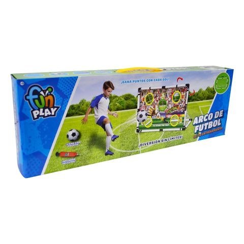 Producto - ARCO DE FUTBOL DE ENTRENAMIENTO CON PELOTA E INFLADOR 120X78X64CM