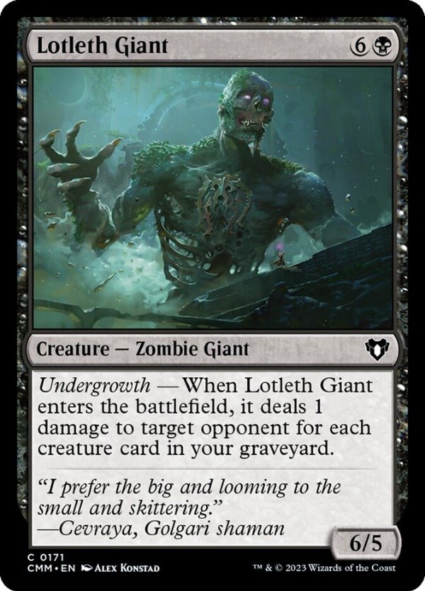 Producto - Lotleth Giant #171  Commander Masters
