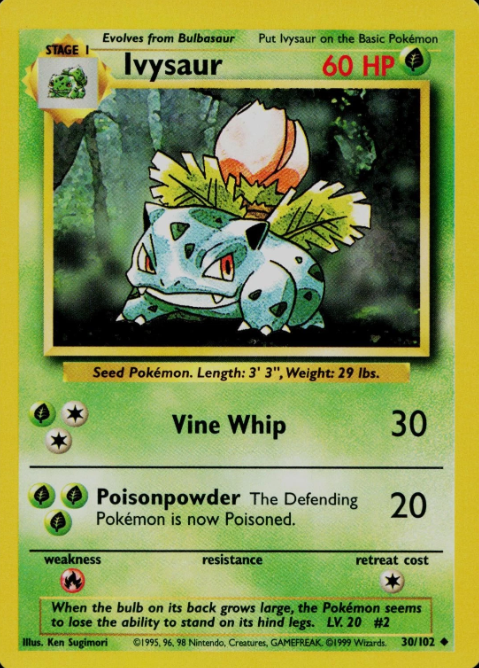 Producto - Ivysaur (30/102) [Base Set Unlimited]