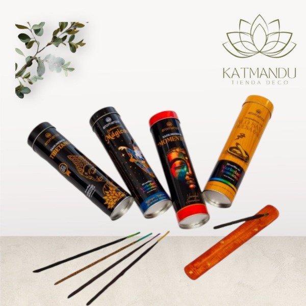 Producto - Latas Coleccionables Sahumerios + porta Aromanza - 7