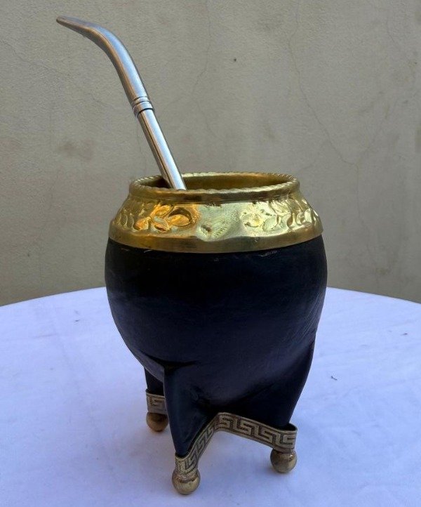 Producto - Torpedo Bronce Cincelado + base