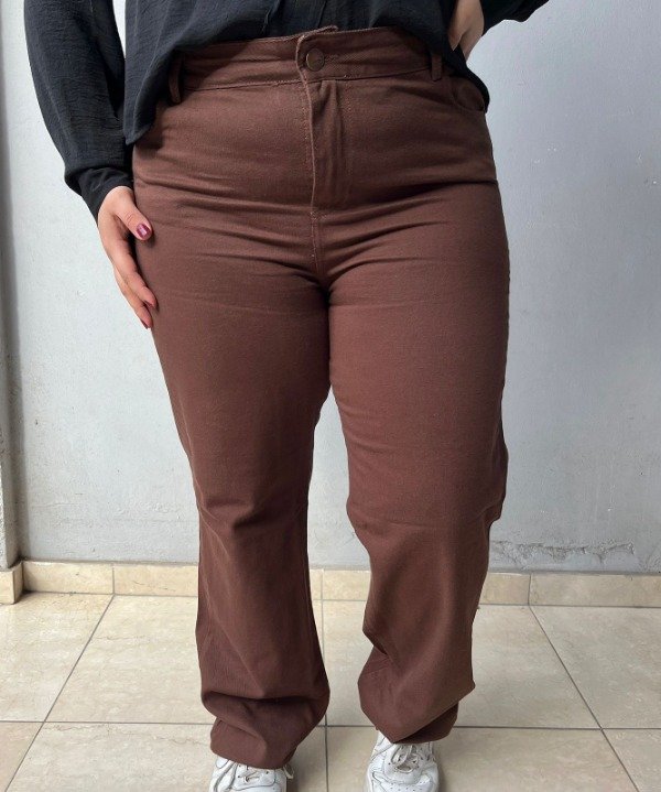 Producto - Jean recto marrón