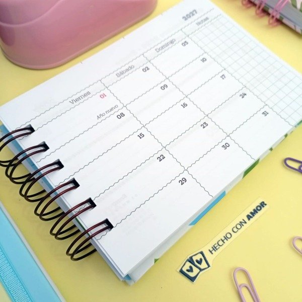 Producto - Semanal Pocket Horizontal Serena - 6