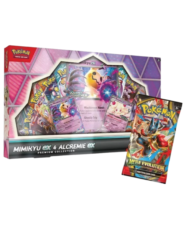 Producto - Mimikyu ex y Alcremie ex Premium Collection