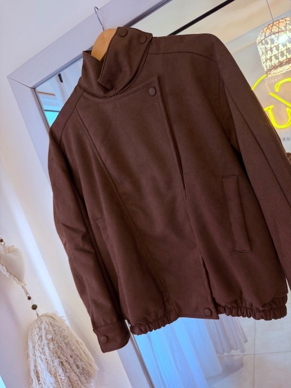 Producto - Jacket Zara gamuza - 0